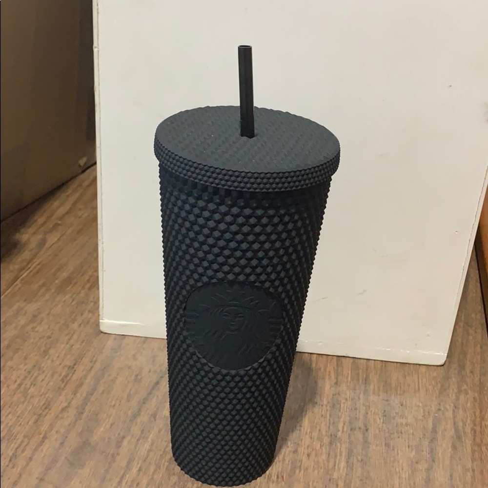 Starbucks matte black stud cup venti